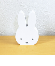 ミッフィー miffy ウッドフォトスタンド ホワイト インテリア