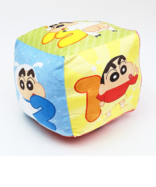 クレヨンしんちゃん 変身しんちゃん サイコロクッション インテリア