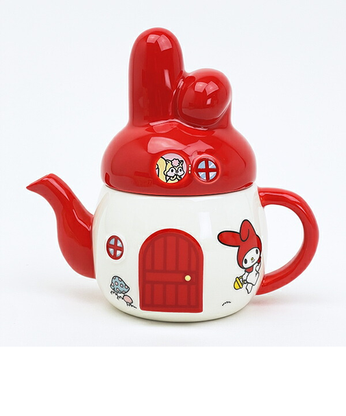 サンリオ マイメロディ 赤いきのこのおうち ティーポット キッチン Sanrio