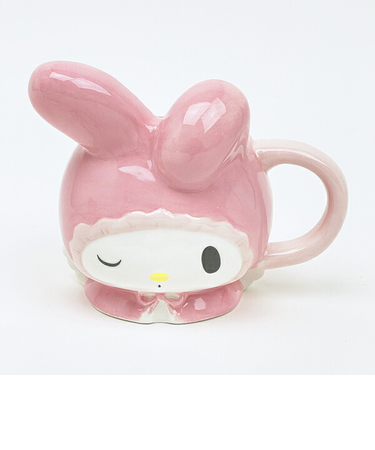 サンリオ マイメロディ フェイスマグカップ ホワイトエンジェル コップ Sanrio