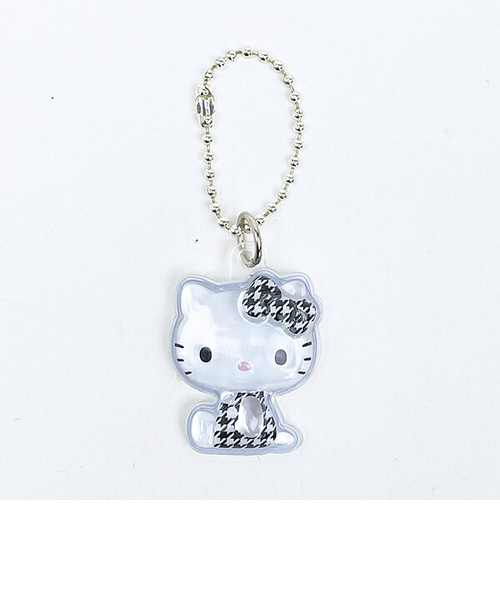 サンリオ ハローキティ 千鳥格子(ブラック) ぷっくりったいプチボール