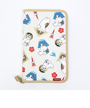 モフサンド ご当地 ちりめん フリーケース ベージュ