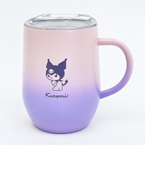 サンリオ クロミ グラデーション蓋付ステンレスマグ 食器 Sanrio