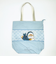モフサンド のびるトートバッグ(L) ブルー