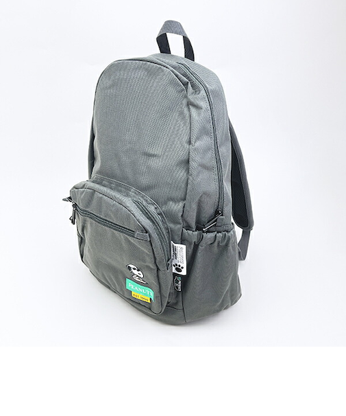 スヌーピー ジョー・クール スマートデイパック リュック バッグ グレー RE-PET SNOOPY