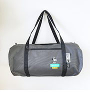 スヌーピー ジョー・クール ロールボストンバッグ グレー RE-PET SNOOPY