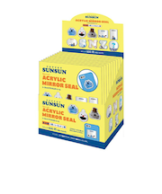 パペットスンスン シークレットアクリルミラーシール 全10種 コンプリートBOX