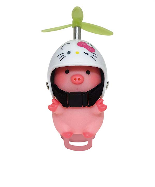 サンリオ ハローキティ サイクリングマスコット ブタ 自転車