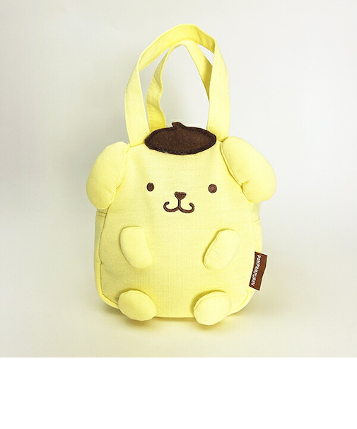 サンリオ ポムポムプリン ダイカットバッグ ランチ Sanrio