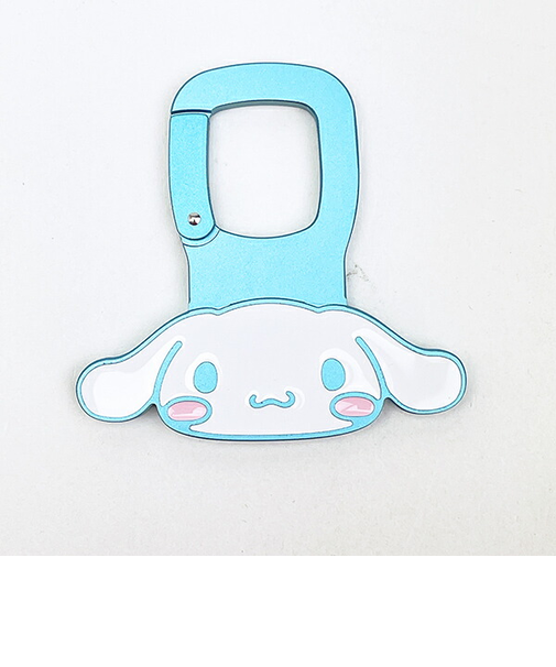 サンリオ シナモロール ダイカットアルミカナビラ キーホルダー シナモン Sanrio