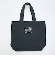 スヌーピー トートバッグ ブルーグレー SNOOPY