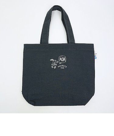 スヌーピー トートバッグ ブルーグレー SNOOPY