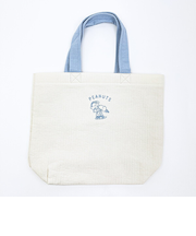 スヌーピー トートバッグ ホワイト SNOOPY