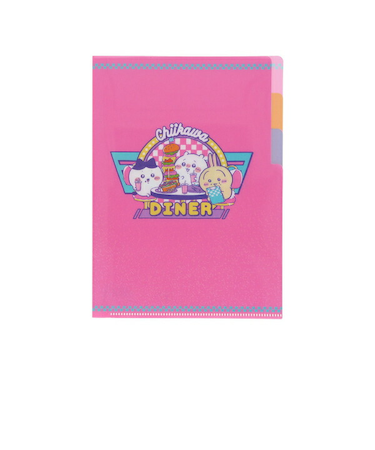 ちいかわ ランチ 3P A5クリアファイル  文具 日本製
