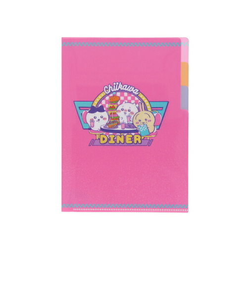 ちいかわ ランチ 3P A5クリアファイル  文具 日本製