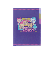 ちいかわ ディナー 3P A5クリアファイル  文具 日本製