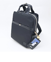 ムーミン おでかけ スクエアリュックサック バッグ ブラック