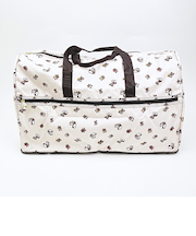 スヌーピー &ベア 折りたたみボストンバッグ(L) ベージュ トラベル SNOOPY