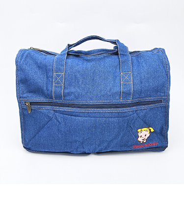 オサムグッズ ジル 折りたたみボストンバッグ(M) デニム OSAMUGOODS