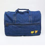 オサムグッズ キャットとドッグ 折りたたみボストンバッグ(M) デニム OSAMUGOODS