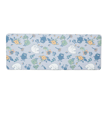 ムーミン (ムーミンと草花) キッチンマット【45cm×120cm】 MOOMIN