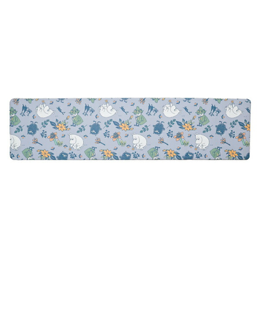 ムーミン (ムーミンと草花) キッチンマット【45cm×180cm】 MOOMIN