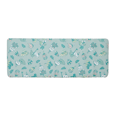 ムーミン (ボタニカルグリーン/リトルミイ) キッチンマット【45cm×120cm】 MOOMIN