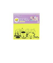 ちいかわ ディナー 付箋メモ5C 文具 日本製