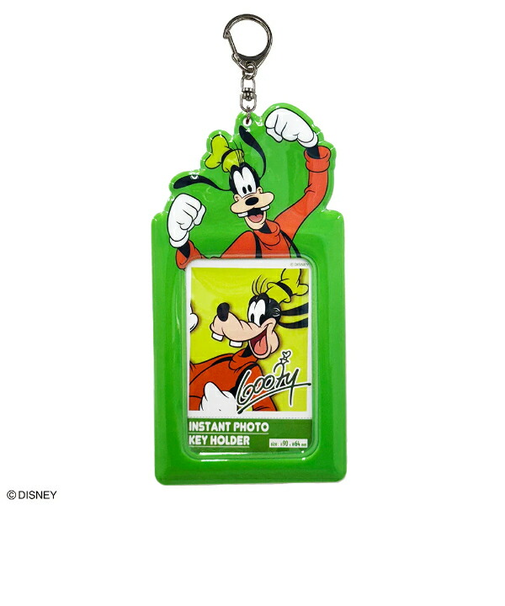 ディズニー グーフィー インスタントフォトキーホルダー 推し活 Disney