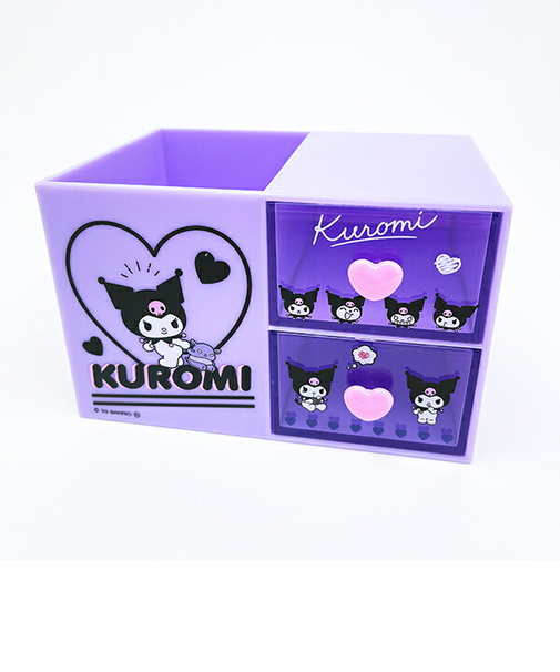 サンリオ クロミ ペンスタンド付きプラチェスト 収納 小物入れ インテリア Sanrio