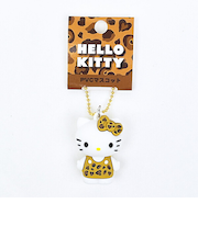 サンリオ ハローキティ ヒョウ柄シリーズ PVCマスコット ブラウン 平成レトロ