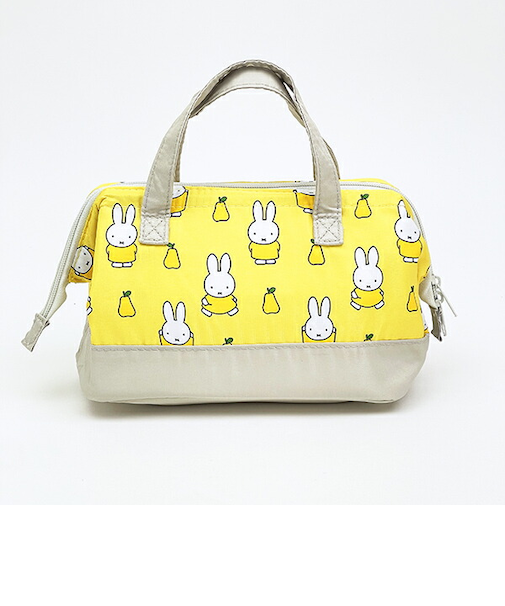ミッフィー miffy 保冷がま口ランチバッグ(M)