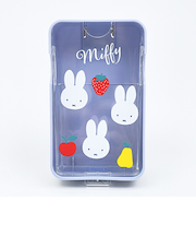 ミッフィー miffy マグネット式スイング 小物ポケット ランチ ブルー