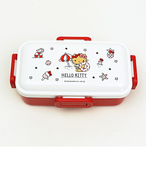 サンリオ 日焼け キティ ふわっと弁当箱 ランチ 日本製 Sanrio