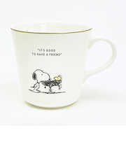 スヌーピー マグ(大) バッジ柄 コップ 日本製 SNOOPY