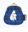 ムーミン チェック ジャガード がま口財布 コインケース MOOMIN