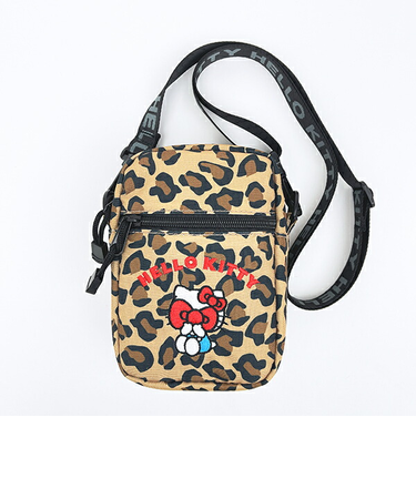 サンリオ ハローキティ 目隠し ショルダーバッグ レオパード Sanrio