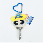 パワーパフガールズ バブルス カバー付きリールキーホルダー パワパフ