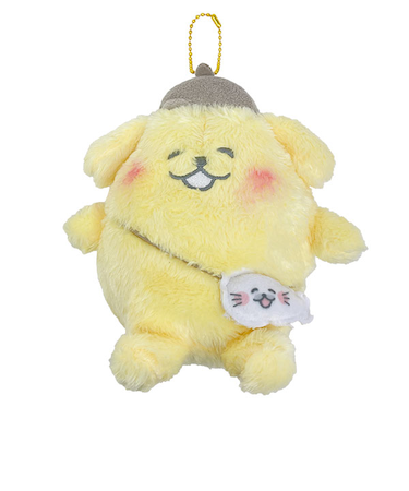 ほわころくらぶ ×サンリオキャラクターズ ポムポムプリン ぬいぐるみマスコット Sanrio