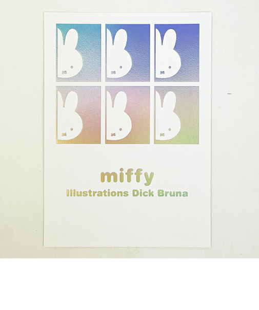 ミッフィー miffy ポストカード (パターン) 文具 日本製