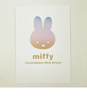 ミッフィー miffy ポストカード (フェイス) 文具 日本製