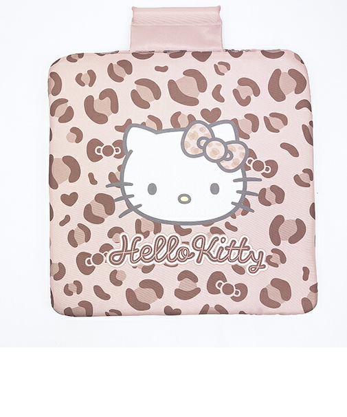 サンリオ ハローキティ シートクッション (キティレオパードブラウン) カー用品 Sanrio