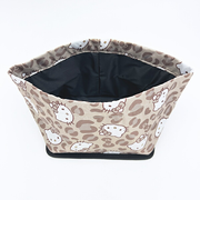 サンリオ ハローキティ ダストボックス (キティレオパードブラウン) カー用品 Sanrio