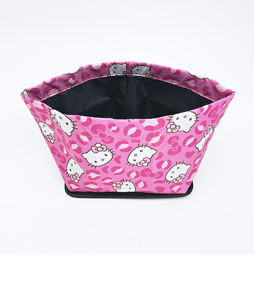 サンリオ ハローキティ ダストボックス (キティレオパードピンク) カー用品 Sanrio