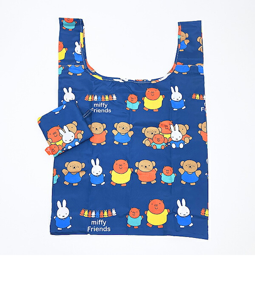 ミッフィー miffy エコバッグ (お友達とパーティー)