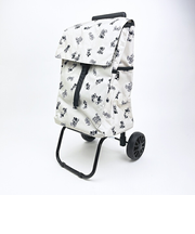 ディズニー ミッキー 保冷保温ショッピングカート (スケッチベージュ) キャリー Disney