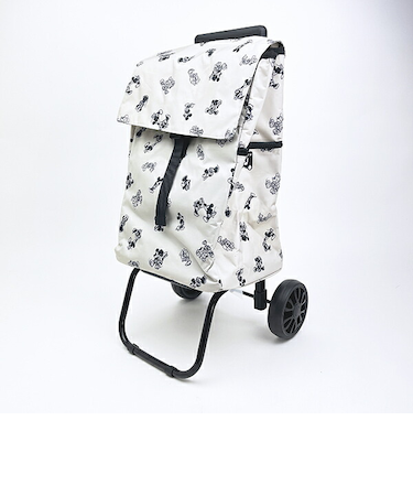 ディズニー ミッキー 保冷保温ショッピングカート (スケッチベージュ) キャリー Disney