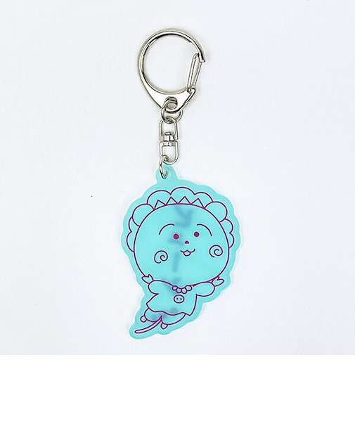 コジコジ アクリルキーホルダー蓄光 (ブルー)