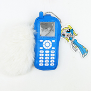 パワーパフガールズ バブルス ケイタイモチーフポーチ (ブルー) パワパフ