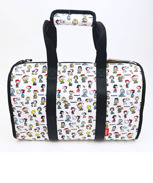 スヌーピー ボストンバッグ トラベル ホワイト SNOOPY